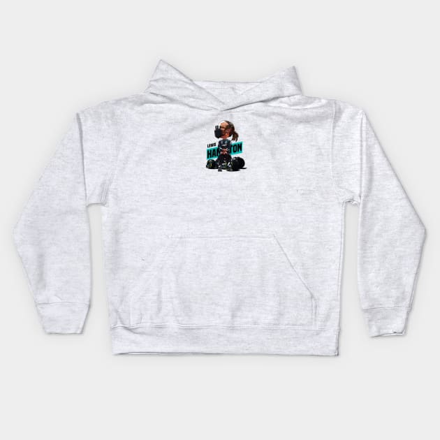 Tooned Hamilton Kids Hoodie by pxl_g